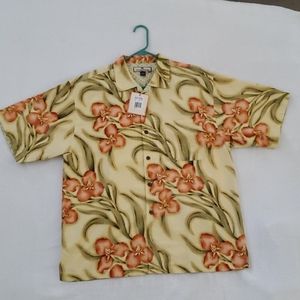 Tommy Bahama 100% silk shirt /NWT